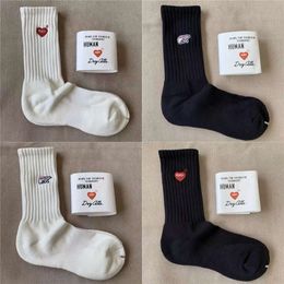 Men Wier Thick Warm Wool Vintage Christmas Sock Heart Bear Embroidery Socks Gift Free Size 6pairs/lot s