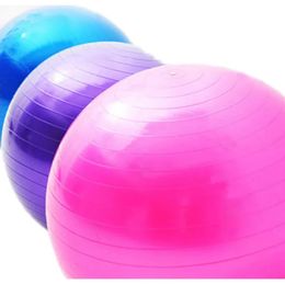 455565758595cm Yoga Balls Sports Fitness Gym Balance Fitball Exercise Inflatable Workout Massage Ball 240408