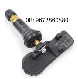 Parts 1Pair Original TPMS Sensor 9673860880 Tyre Tyre Pressure Monitor System 433MHz For Citroen Peugeot 307 T5 308 T7 3008 T84 5008 W24