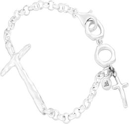 Silpada 039in Good Faith039 Organic Bracelet Silver 75 Inches27108127091036