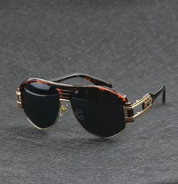 Luxury glasses metallic halfframe sunglasses for women outdoor UV protection visor large face unisex chameleon9056602