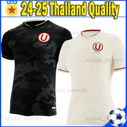 2024 2025 Club Universitario de Deportes Soccer Jerseys 24 25 Los Cremasb Home Kit 100th Los Cremas men fans version Football Shirts