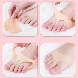 Dance Shoes Silicone Honeycomb Forefoot Pads For High Heel Pain Relief Half Yard Insoles Foot Protector Anti-slip Inserts