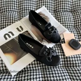 Luxury Ballet Flat Yoga Casual Mui Mui Sunglasses Shoe For Woman Men Loafer Dress Dance Designer Canvas Mui Mui Shoe Black White Walk Sport Shoe 325