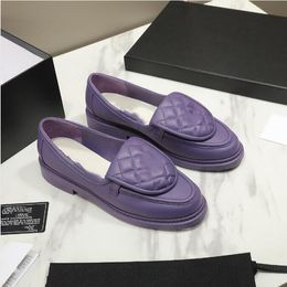 2024 Frauen Designerschuhe lila Frühling Casual Schuhe Neuankömmlinge 35-40