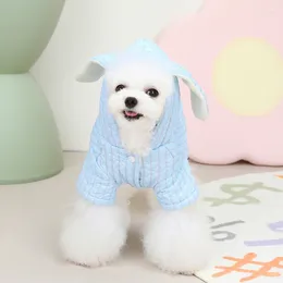 Dog Apparel Clothes Winter Pyjamas Warm Costume Rompers For Small Dogs Cat Puppy Poodle Chihuahua Jumpsuit Pet Items Overalls Clothing