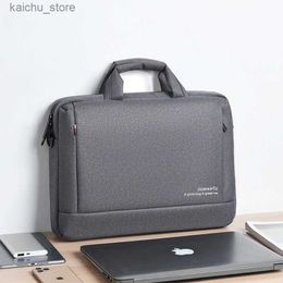 Other Computer Accessories Waterproof Laptop Bag Case 13 14 15 17 Inch Notebook Bag For Macbook Air Pro 13 15 Computer Shoulder Handbag Briefcase Bag Y240418