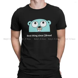 Men's T Shirts Engineer Electricity Electrician Polyester TShirt For Men Golang Gopher Humour Casual Tee Shirt High Quality Trendy