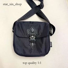 Trapstar Bag Men Bag Luxury Bags Designer Nylon Shoulder Bags Casual Outdoor Trendy Shoulder Bag Black Purse Cross Body Bag Simple Canvas 627