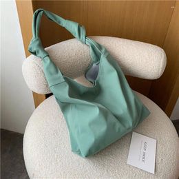 Shoulder Bags Women Bag Designer Shopping Tote Female Handbag Purse 2024 Trend Canvas High Capacity Solid Colour Simple