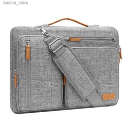 Other Computer Accessories 13.3 15.6 16 inch Laptop Shoulder Bag 360 Protective For MacBook Air Pro 15 M2 A2941 HP Dell Lenovo Asus Notebook Messenger Bag Y240418