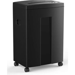 High Safety Wolverine 18-Sheet Heavy Duty Paper Shredder with 60 Minute Run Time - Perfect for Home and Office Use, Equipped with 6 Gallon Bin