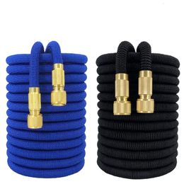 Magic Watering Hose Flexible Expandable Garden Hose Reels Water Hose Pipe Car Wash Hose Quick Connector With 25ft-150ft 240410