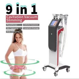 High Quality 9 in 1 RF Cavitation Machine 80k/40K Ultrasonic Vacuum Cavitation Slimming Beauty Equipment