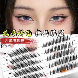 Mix 3D Fluffy Single Cluster Eyelash Segmented Natural Mink Eye Effect makeup Lashes Individual False eyelashes 240407