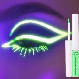 Eyeliner Luminous UV Light Neon Eyeliner Pen Eyes Makeup Red Waterproof Yellow Purple Red Color Liquid Eye Liner Pencil Make Up Cosmetics