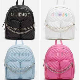 Brand Handbag Designer Hot Selling 50% Discount Handbags New 2023 Fashion Chain Multi Casual Womens Backpack Letter Large Capacity