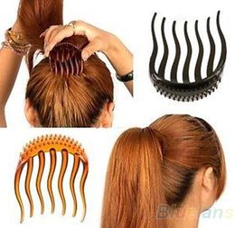 Hair Clips Whole Bump It Up Volume Inserts For Ponytail Bouffant Styles Comb 8FV28338153