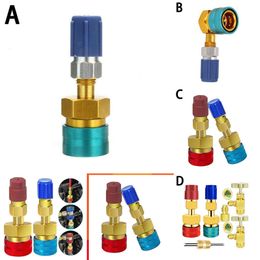 2024 Adapter Quick Fitting Coupler For R1234yf To R134a High Low Side Adapter Fitting Connector Car Airconditioning Fitting Tool