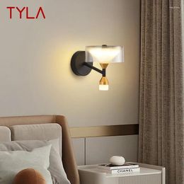 Wall Lamps TYLA Contemporary Lamp Indoor Living Room Bedroom Bedside Nordic Art El Corridor Hallway