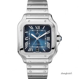Business Mens Automatic Fashion Watch har två typer av kohudband rostfritt stål safirglas som är lämplig för datering och presentgivi 68164