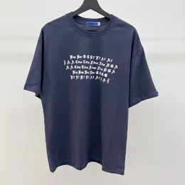 Men's T Shirts Novelty 2024 Men Number Nine Gothic Slogan T-Shirt Hip Hop Skateboard Street Cotton T-Shirts Tee Top US Size BG86