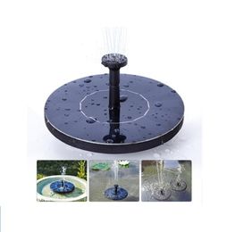 New solar Water Pump Power Panel Kit Fountain Pool Garden Pond Submersible Watering Display with English5396643