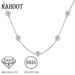 925 Sterling Silver 2.5 Bubble Set Chain Necklace Fashion Light Luxury Niche Design Sense Advanced Product 240409