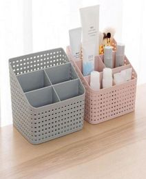 Makeup Organiser Storage Box Desk Office Organiser Cosmetics Skin Care Plastic Storage Drawer Jewellery Box Drop 1735755