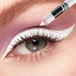 Eyeliner New White Eyeliner Makeup Lasting Smooth Easy To Wear Eyes Brightener Waterproof Fashion Eyes Liner Pencils Eye Makeup Tools