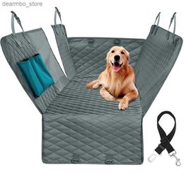 Dog Carrier Waterproof Do Car Seat Cover Pet Travel Do Carrier Car Hammock Safety Rear Back Seat Protector Mat For Dos L49