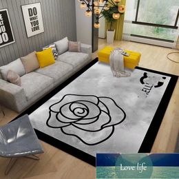 High-Grade Carpet Living Room Sofa Table Carpet Light Luxury Brand Simplicity Modern Bedroom Full of Non-Slip Stain-Resistant Carpets