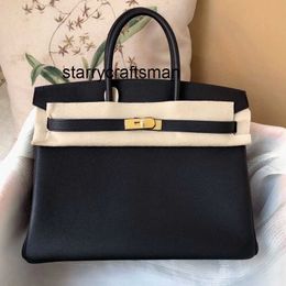 Women Luxury Handbag L Bag leather womens bag grain calfskin lock bag handbag 25 30 35 40 large bag
