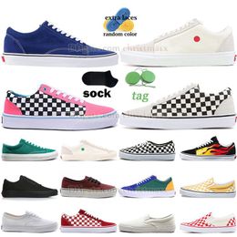 2024 new trainers low cut black white casual shoes Casual shoes Pink skate loafers youth old skool aqua plate-forme platform designer men women skateboard sneakers