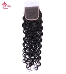 100 Brazilian Virgin Human Hair 4X4 Top Swiss Lace Closure Water Wave Part 1020 inch9155791