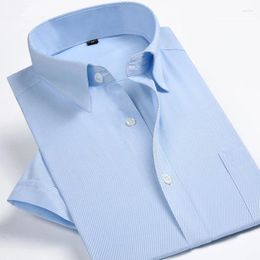 Men's Casual Shirts Arrival Classic Style Solid Colour Men Twill Dress Business Formal Shirt For Work Wear
