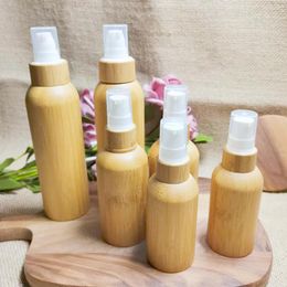 Storage Bottles 100Pcs/Lot 15/30/50/120ML Glass Lotion Spray With Pump Cap Travel Containers For Shampoo Lotions Liquid Body Soap Creams