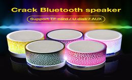 A9 Bluetooth Speakers With 7color LED Wireless Bluetooth speaker hands Portable Mini loudspeaker TF USB FM Support sd card PC6821884