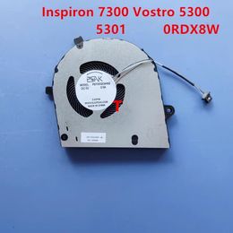 Free shipping for Dell Inspiron 7300 Vostro 5300 5301 fan 0RDX8W laptop fan