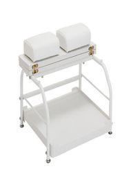 Elitzia ET30116 Beauty Salon Or Nail Salon Portable Trolley Cart For Foot Rest Or Pedicure7158781