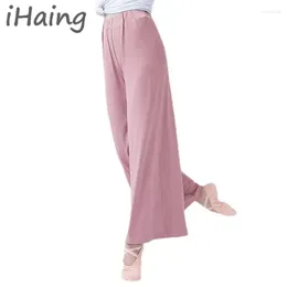 Stage Wear Adult Classical Ballet Yoga Pants Soft Women Dancing Practing Costume Jogging Adults Gym Modern Dance Trousers