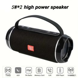 휴대용 스피커 TG116C 무선 Bluetooth 스피커 휴대용/실외/휴대용 지원 USB/TF/FM/휴대 전화/태블릿/TV에 연결