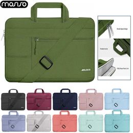 Other Computer Accessories Laptop Shoulder Bag Protective Briefcase Sleeve Case For 13.3 14 15.6 16 inch Macbook Air ASUS Lenovo Dell HP Huawei Handbag Y240418