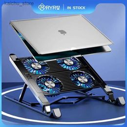Other Computer Components RYRA Silent Adjustable Laptop Cooling Stand Foldable Laptop Cooling Support Laptop Stand Suitable for 173 inches With 24 Cooling Fans Y24