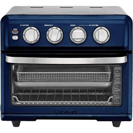 8-in-1 Air Fryer and Convection Toaster Oven with Baking, Grilling, and Heating Options - Stainless Steel TOA-70 (Navy Blue) - Versatile Kitchen Appliance