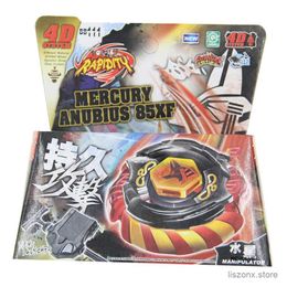 4D Beyblades B-X TOUPIE BURST BEYBLADE SPINNING TOP BB113 Metal Fusion Starter Set Scythe Kronos - STARTER SET WITH LAUNCHER