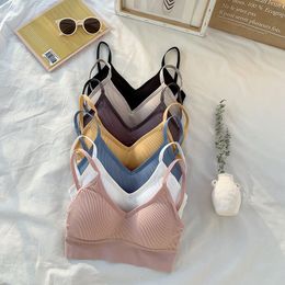 Frauen Tube Tops Brassiere Frauen Sport BH Push Up Unterwäsche Tops nahtlos Sport Top Sexy Dessous weibliche Tops Mädchen BH