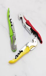 DHL 2021 Corkscrew wine Bottle Openers multi Colors Double Reach Wines beer bottle Opener home kitchen tools 593 V22648520