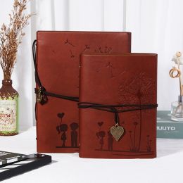 Notebooks Retro Love Traveler's Notebook Journal Diary Planner Note Book PU Leather Pirate Anchors Spiral Photo Album Gift Stationery