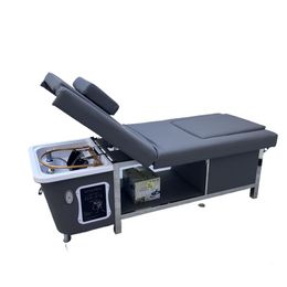 High quality shampoo bed hair salon washing chair luxury cosmetic bed foot spa steamer electric head therapy foot bath SPA